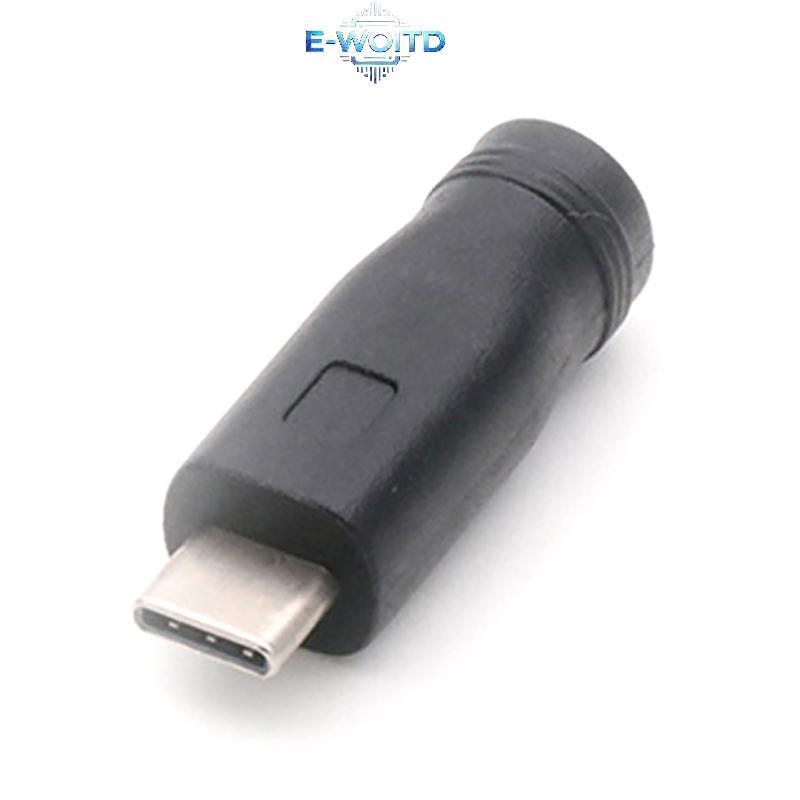 E-WOITD Loại C / Máy Tính Bảng Micro USB 2.0 Sang DC 5.5x2.1 Mm Nguồn Ja Adapter Cắm USB C Sang DC 5.5 * 2.1 Bộ Chuyển Đổi Đầu Nối Nguồn 5V E-WOITD