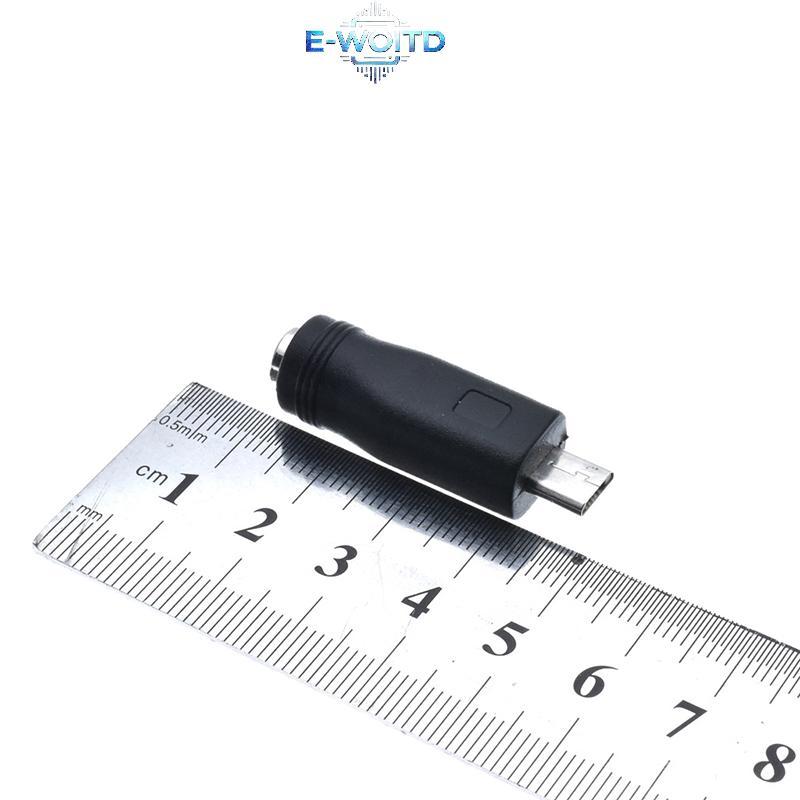 E-WOITD Loại C / Máy Tính Bảng Micro USB 2.0 Sang DC 5.5x2.1 Mm Nguồn Ja Adapter Cắm USB C Sang DC 5.5 * 2.1 Bộ Chuyển Đổi Đầu Nối Nguồn 5V E-WOITD