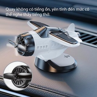 Bảng điều khiển ô tô Máy bay trang trí chạy bằng năng lượng mặt trời 360 xoay ABS Phụ kiện nội thất ô tô nhiều màu