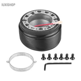 Iuxishop Iuxishop 6 Lỗ Vô Lăng Ngắn Hub Adapter 6 Bu Lông Lỗ Nhanh Tích Tắc Tắt Bộ Sửa Đổi MAZDA 323 MX3 MX5 MX6