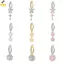 Đồ trang sức nhẫn rốn barbell zircon gợi cảm - Quà tặng thời trang mới dành cho nữ
