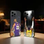 TP-2 Ngôi Sao Bóng Rổ L-Lebron James 23 Ốp Lưng Điện Thoại iPhone17,16,15,13,12 Plus, Max Mềm Silicone Đen Cover