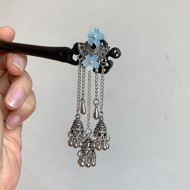 Kẹp Tóc Tua Rua Sườn Xám Phong Cách Hanfu - Phụ Kiện Thời Trang Mới