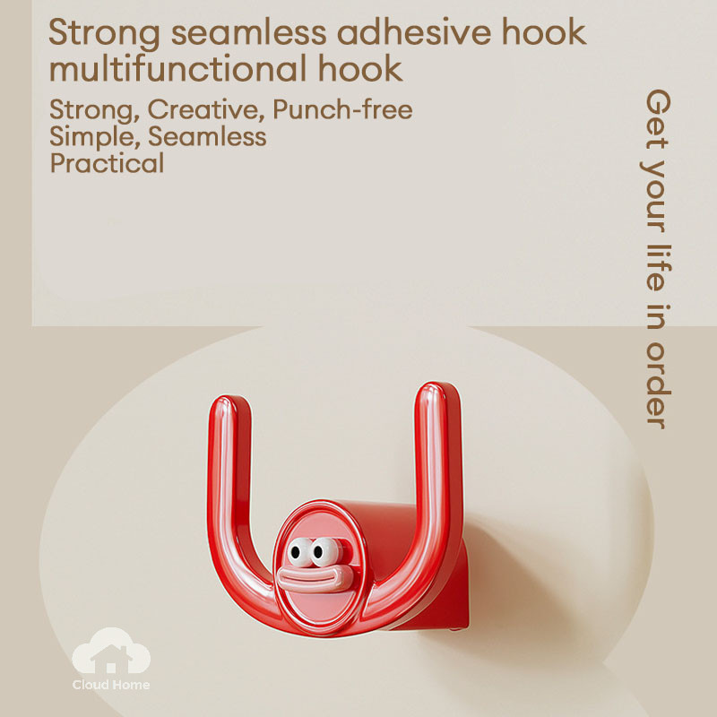 🌤️COD🌤️Móc dép Dopamine Creative không đường may dính chắc chắn đa chức năng