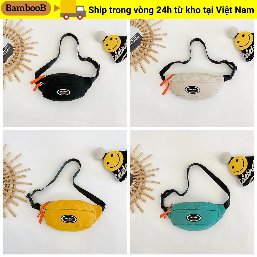 Túi đeo chéo thể thao bé trai thời trang BAMBOOB Fanny Pack