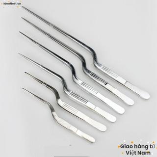 [COD] Nhíp thực phẩm IDEANEST Mạ dụng cụ nhà bếp Phục vụ trình bày bằng thép không gỉ