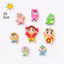 Set charm Shin gắn dép dễ thương hot trend Shin panda gấu trúc