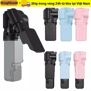 SNUGHOUSE Gimbal Vỏ bảo vệ, Flip Cover Bảo vệ màn hình chống bụi, Chống trầy xước Nhẹ với lớp lót mềm Vỏ bọc ống kính cho DJI Osmo Pocket 3 Phụ kiện máy ảnh