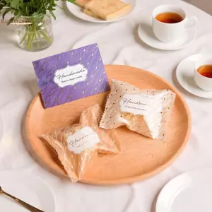 TRTR 100 Chiếc Bông Tuyết Bánh Ngọt Túi Ngủ Cho Đám Cưới Kẹo Sô Cô La Bánh Quy Bánh Quy Đảng Ủng Hộ Điều Trị Túi Bảo Quản Thực Phẩm Số Lượng Lớn VN