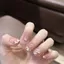 Móng Tay Tay Tay Da Báo In Hình Rắn Nhỏ Mắt Mèo Ngắn Pháp Có Thể Tháo Rời Làm Móng Tay Làm Trắng Miếng Dán Pháp Làm Móng Tay