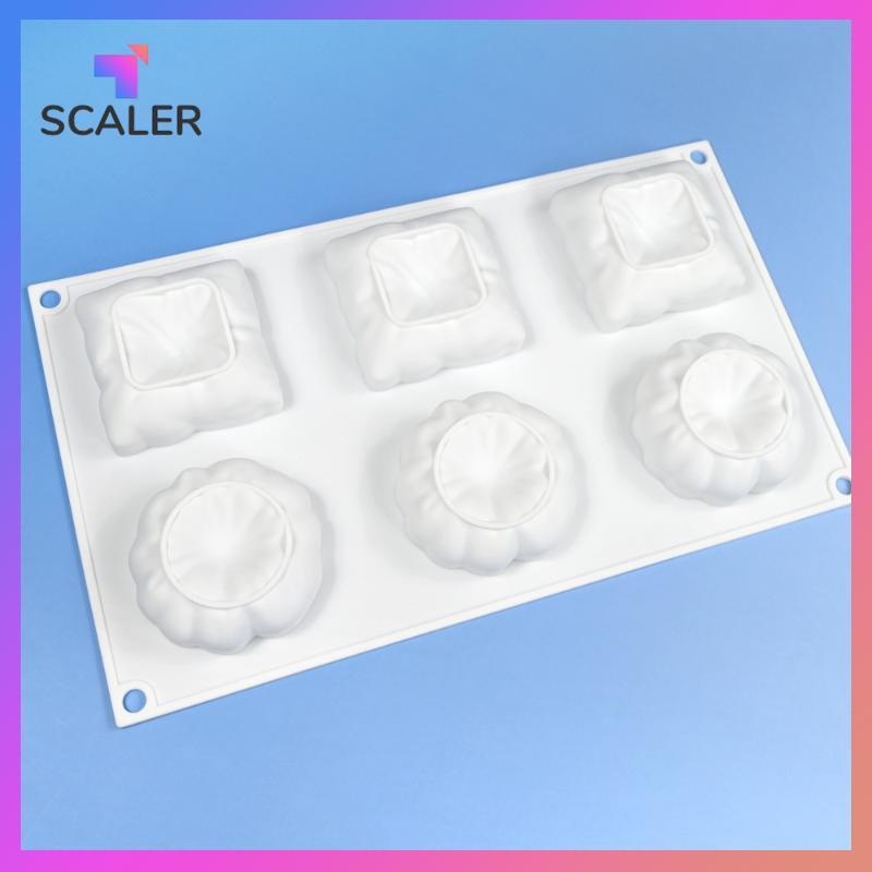 SCALER Silicone 3D Gối Mousse Khuôn Bánh Đan Len Bóng Hình Không Sti Sáng Tạo Máy Nướng Cho Tiệc Ngày Lễ Làm Bánh Hiện Tại.