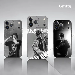 TP-1 Og B-Buda Nga Rapper Ốp Lưng Điện Thoại IPhone 17 16 15 14 13 12 11 Pro Max Plus Mini Đen Mờ Vỏ Mềm Funda