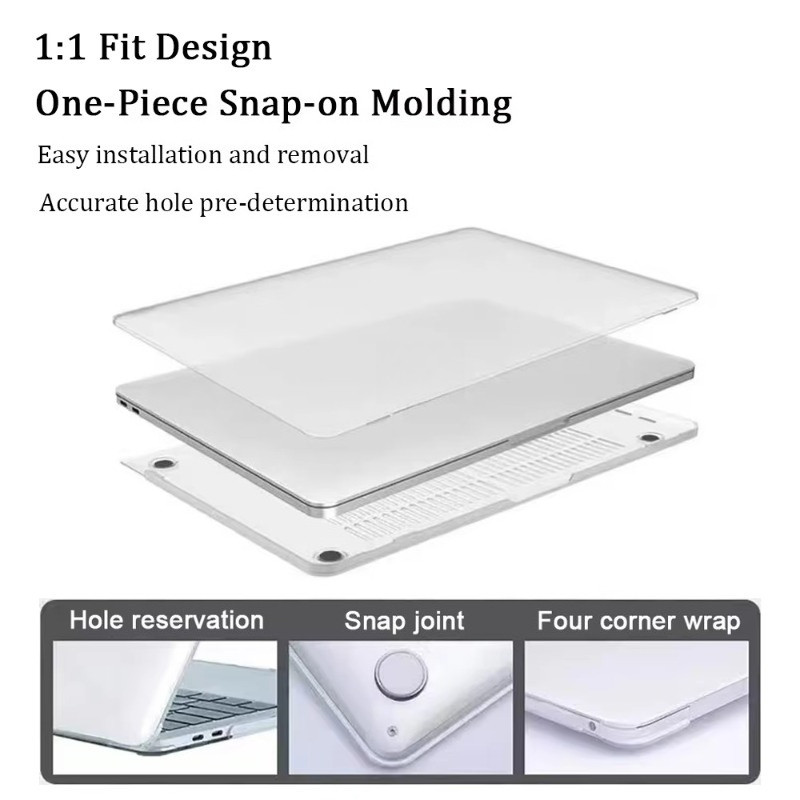 Vỏ bảo vệ trong suốt pha lê cho Apple MacBook Neo Vỏ cứng máy tính xách tay siêu mỏng cho 2026 MacBook Neo 13 inch Vỏ cứng màu trong suốt