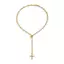 AqToCna Zircon Mặt Dây Chuyền Chữ Thập Nelace Cho Nữ 2024 Thời Trang Giả Ngọc Trai Hoa Đính Hạt Choker Nelace Tuyên Bố Y2K Trang Sức Quà Tặng AqToCna