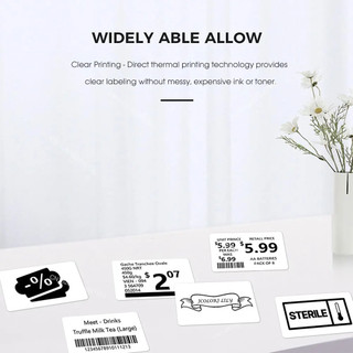 1 Gói P50 Nhãn Dán Marklife Giấy Nhiệt Chống Thấm Nước Miếng Dán Tương Thích Cho M221 M220 M120 M200 M110 Máy In 50 * 80mm 40 * 30mm