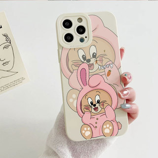 Ốp lưng iPhone Vỏ máy ảnh silicon mềm có họa tiết Jerry - iP 7/8/X/XS/XR/11/12/13/14/15/16/17/Plus/Air/Pro/Max
