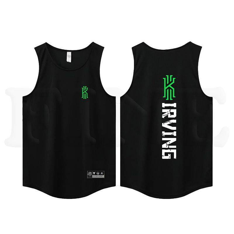New Basketball Vest Summer Loose T-shirt Basketball Training Wear Sports Running Sleeveless Breathable Top qQVa