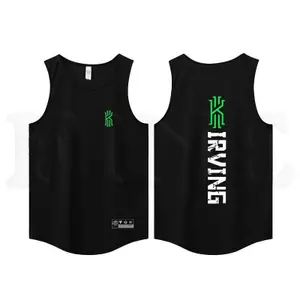 New Basketball Vest Summer Loose T-shirt Basketball Training Wear Sports Running Sleeveless Breathable Top qQVa