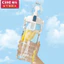 Xile Dung Tích Lớn Sáng Tạo Di Động Học Sinh Cốc Nước Ngoài Trời Bounce Cup Nhựa Không Gian Cốc Đơn Giản Dung Tích Lớn Bình Nước UMXB