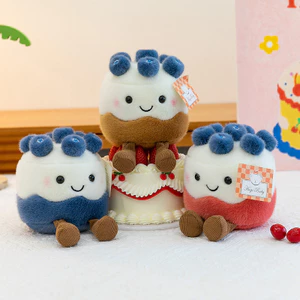 Dễ Thương Mới Bánh việt quất Sang Trọng Mặt Dây Chuyền Mô Phỏng Gấu Bánh Túi Phụ Kiện Búp Bê Vui Vẻ Búp Bê AEB2