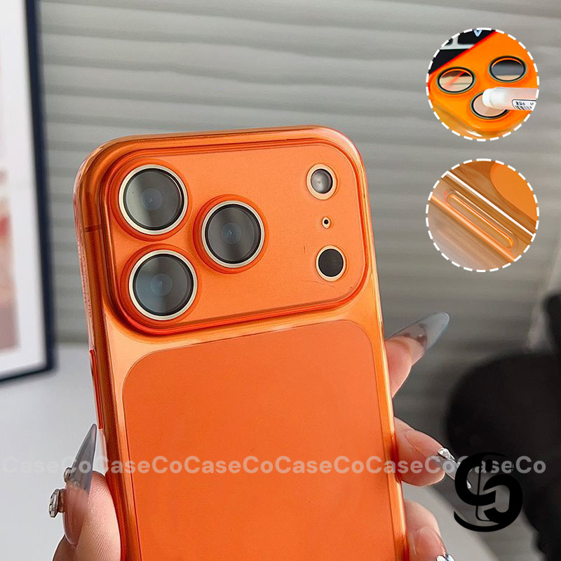 Ốp Lưng Cho IPhone 17 16 15 13 11 12 14 Pro Max 16 14 15 Plus 17air Ốp bảo vệ ống kính siêu mỏng, mờ, sáng đẹp.