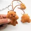 Gấu Nâu Tên Treo Sinh Viên Móc Khóa Dễ Thương Pinch Gọi Sang Trọng Đồ Trang Trí Giọng Nói Đơn Giản Trẻ Em Đồ Chơi Sáng Tạo 5.8