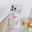 Ốp lưng iphone IMD lông vũ nơ hồng bướm nâu 6s/6plus/7/8/plus/x/xs/11/12/13/14/15/pro/max/plus/promax- Awifi Case B1-1