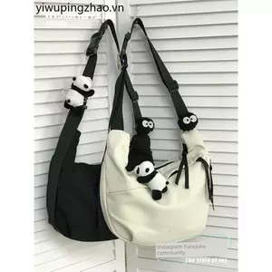 Ins Túi Messenger Dung Tích Lớn Nữ Nhật Bản Chính Hãng Niche Thiết Kế Thường Ngày Hợp Thời Trang Túi Đeo Vai Nam Dụng Cụ Phong Cách Chức Năng