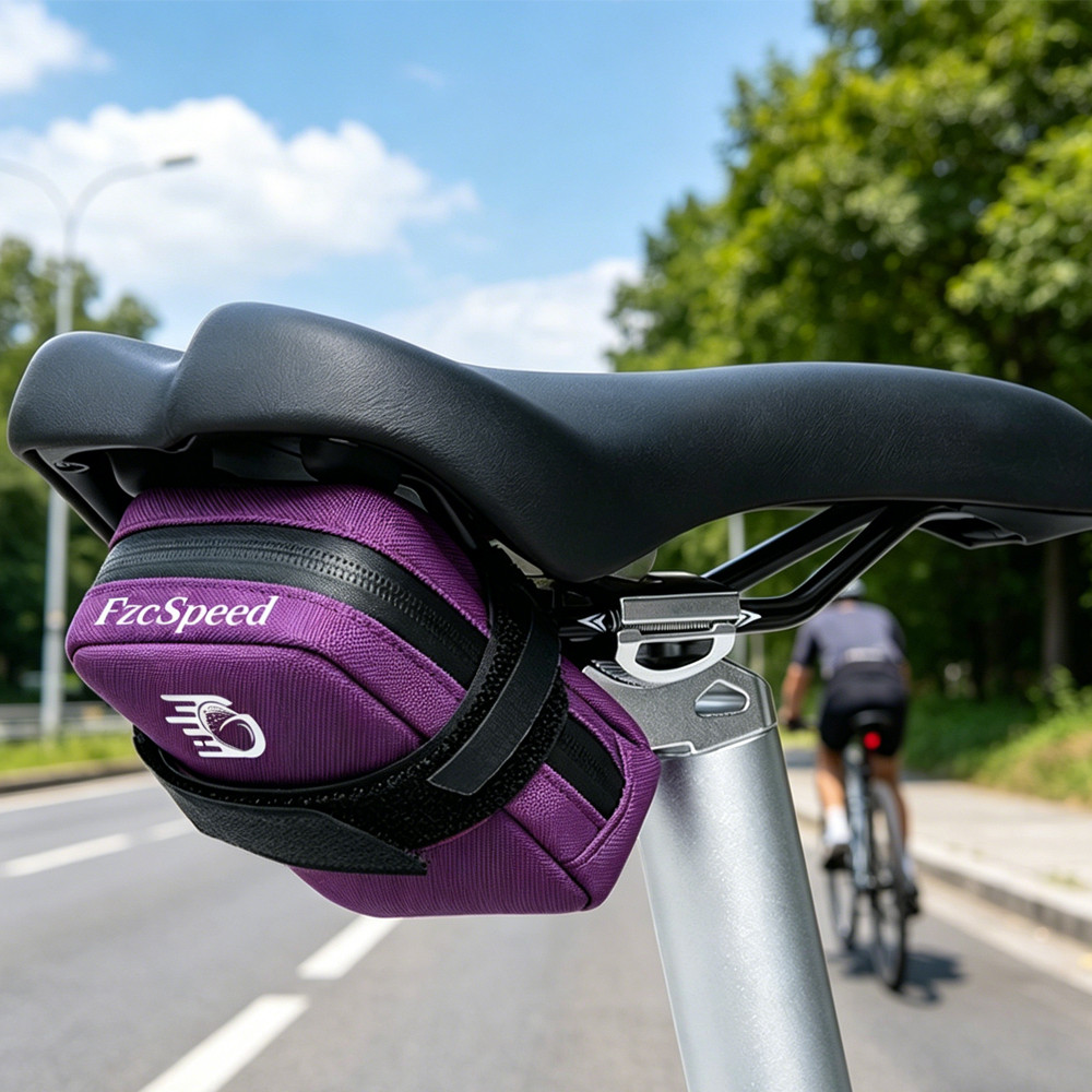 FzcSpeed Mini Xe Đạp Yên Túi Di Động MTB Xe Đạp Đường Bộ Túi Bảo Quản Đuôi Nhỏ Gọn Đa Năng Cho Tất Cả Ghế Đi Xe Đạp Túi