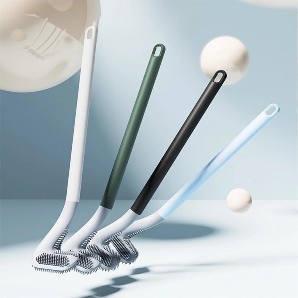Chổi Cọ Nhà Vệ Sinh Hoàng Nam Living Cây Cọ Toilet Bồn Cầu Bằng Silicon Tiện Ích Vệ Sinh Nhà Cửa