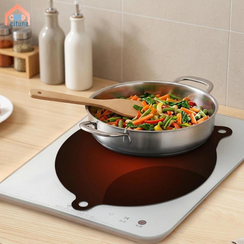 Thảm cảm ứng silicon chống trơn trượt, chịu nhiệt, dễ làm sạch, bảo vệ nồi và mặt bếp