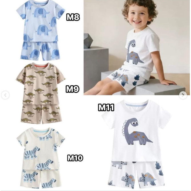 BỘ KID MALWEE BÉ TRAI HOẠT HÌNH NHIỀU MẪU