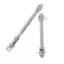 Trục mang xe đạp trước và sau, chắc chắn với kích thước 180mm cho phần sau và 140mm cho phần trước, thiết kế đẹp mắt.