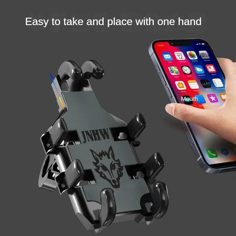 Giảm Sốc Xe Máy Di Động Xe Đạp Giá Đỡ Điện Thoại Xe Đạp Hỗ Trợ Tay Cầm Gương Chiếu Hậu Giá Đỡ Điện Thoại Di Động