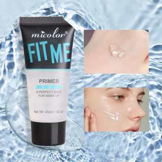 Transparent  Gel Makeup Primer 45ml
Moisturizing Non-sticking  Powder Color