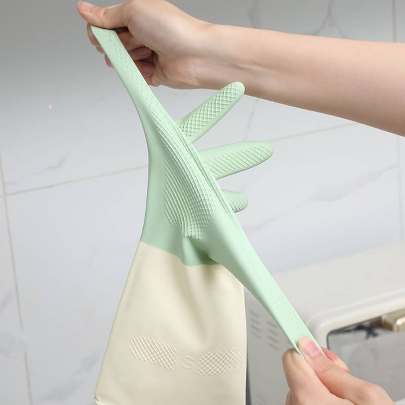 Găng Tay Nhà Bếp MAKY Thiệned, Găng Tay Rửa Chén Chống Mài Mòn, Thích Hợp Cho Rửa Bát, Vệ Sinh Và Găng Tay Cao Su Gia Đình VN