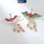 Trang sức phụ kiện nữ với kim cương giả bay phượng hoàng thổ cẩm - Quà tặng độc đáo