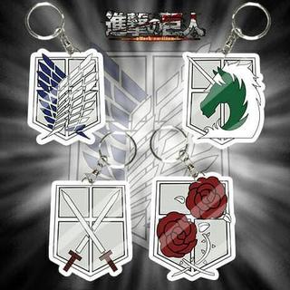 Gantungan kunci (GANCI) ANIME Akrilik Attack on Titan #01