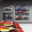 F1 Racing Schumacher Hamilton Vettel Ferrari Không Khung Vải Chống Thấm Nước Poster Treo Tường Nghệ Thuật Cho Phòng Khách Phòng Ngủ Trang Trí Nhà