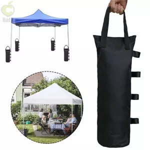 ROLY Túi Cát Lều 1/4, chân gazebo màu đen bền có tay cầm, phù hợp tiệc ngoài trời