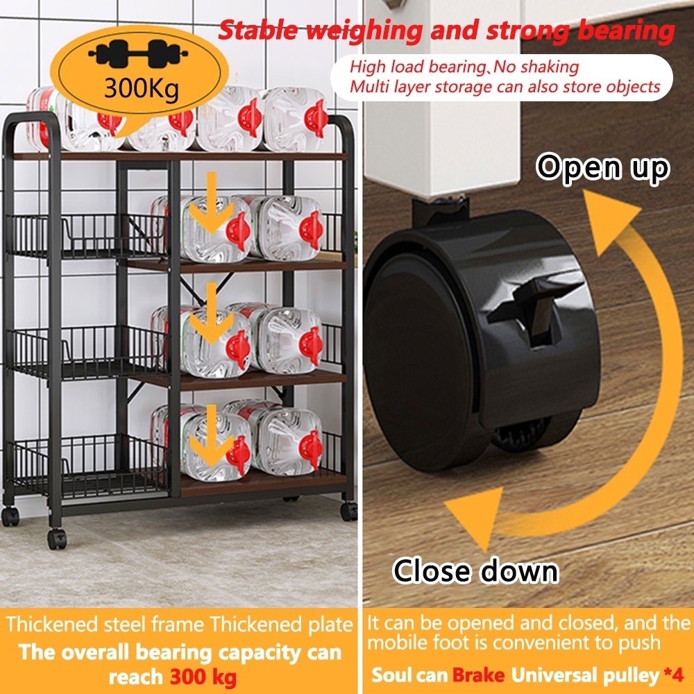 Kệ đựng đồ đa năng thép carbon Kệ để đồ nhà bếp Kệ đựng đồ chất lượng cao