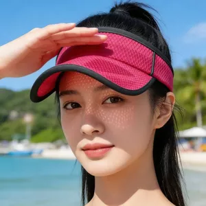 Mũ rỗng top cap unisex chống nắng, thấm mồ hôi, phù hợp chạy bộ và đi biển