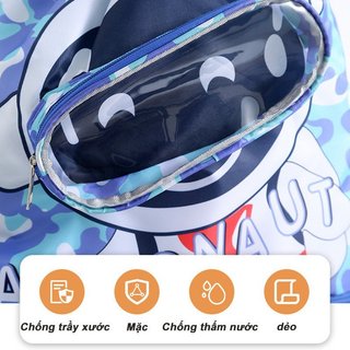 Túi Bơi Cho Bé Chống Thấm Nước Khô Ướt Túi Riêng Biệt Ngăn Giày Dung Tích Lớn Bể Bơi Đi Biển
