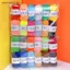 12 Sợi len Cotton mềm mại ấm áp DIY mềm Sợi dệt kim tay chất lượng tốt cho sợi móc đan thủ công (vn)