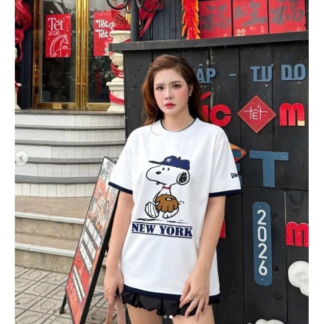 ÁO PHÔNG NY NEW ERA SNOOPY 151488961