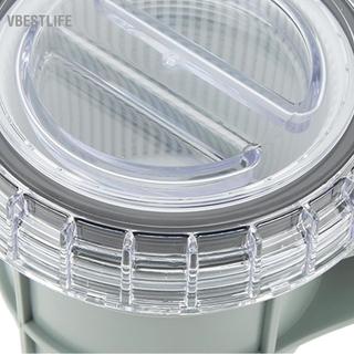 VBESTLIFE Bộ lọc nước biển Hamwesh Vỏ trong suốt Lọc mạnh mẽ với các đầu nối đa kích thước cho tàu thuyền Thuyền buồm Động cơ du thuyền Máy làm mát thủy lực