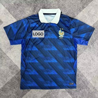 2026-27 Pháp Sân Nhà Jersey Fan Phiên Bản Tùy Chỉnh Tên Số Miếng Dán AAA + S-4XL Chất Lượng Cao Cấp Thoáng Khí Nhanh Khô Độ Ẩm Áo Sơ Mi Bóng Đá Nam Trưởng Thành Đồng Phục Bóng Đá