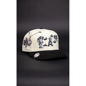 Mũ Snapback Chrome/Black Anaheim Angels Heavenly City độc quyền với patch All-Star Game - Không kèm phụ kiện