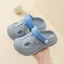 Hạnh Phúc Mary Trẻ Em Lỗ Giày Mùa Hè Đi Biển Dép Dép Sandal Trung Nhỏ Trẻ Em Bé Trai Bé Gái Giày Lỗ 5GTG