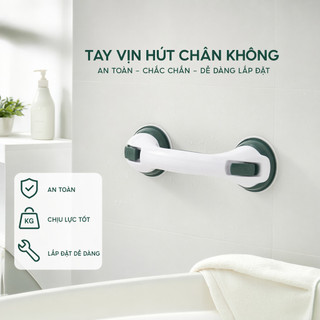 Phòng tắm Tắm Grab Bar Tay cầm hút ABS Đường ray an toàn Người cao tuổi Hỗ trợ tắm khuyết tật